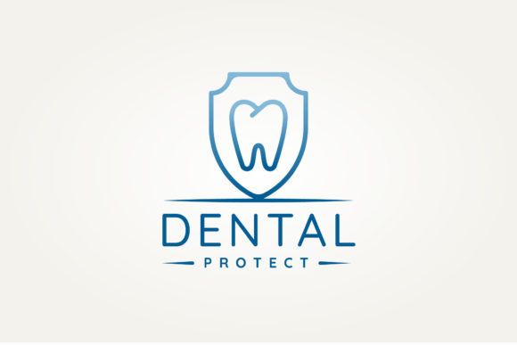 Dental Clinic Line Art Logo Design: Graphics & Logos