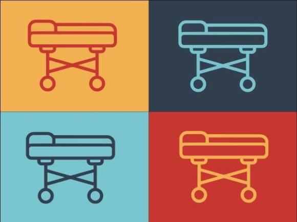 Medical Bed Graphics & Logos for Crafters