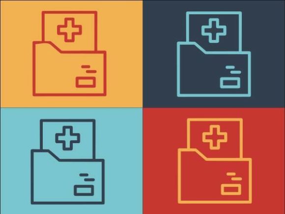 Medical Family Folder: Modern Logos & Graphics