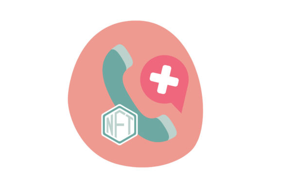 Medical NFT Emergency Call Icon Graphics Review