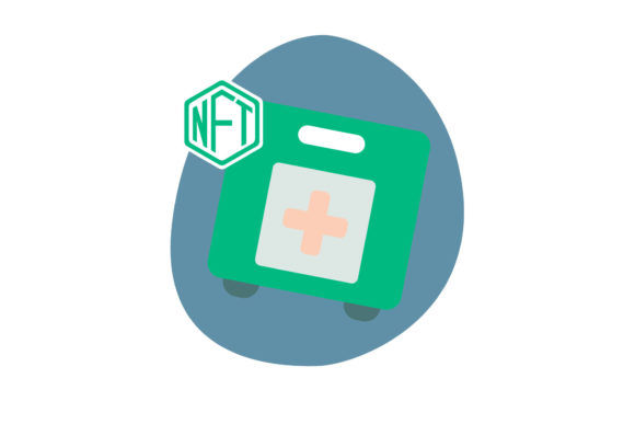 Medical NFT First Aid Icon Graphics
