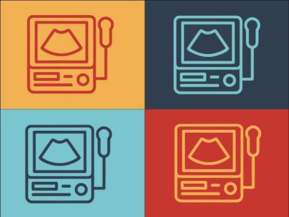 Medical Ultrasound: Modern Graphics & Logos Review