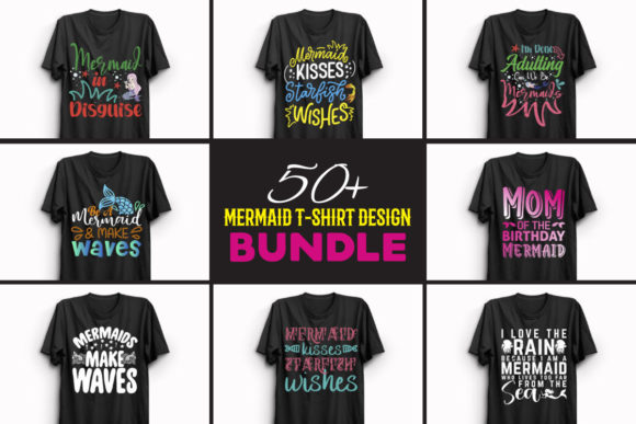 Mermaid T-Shirt Design Bundle Vol 1 Review