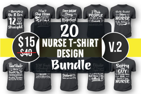 Nurse T-Shirt Bundle V2: A Designer’s Review