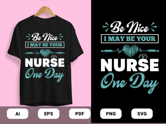 Nurses Typography Graphics & Print Templates