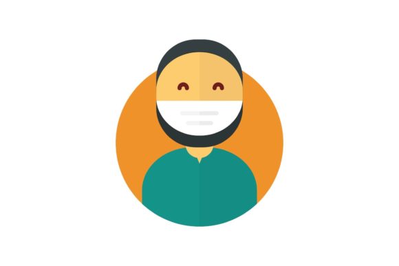 People Wearing Medical Mask Graphics and Illustrations Review