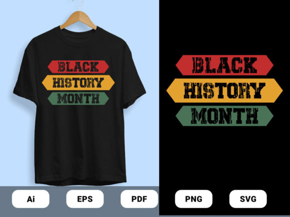 Vintage Black History Graphics & Print Templates